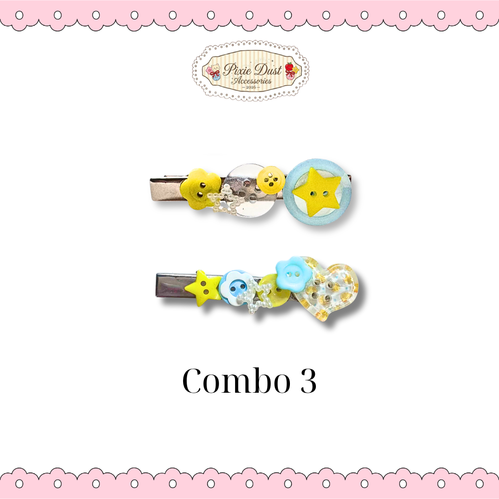 COMBO KẸP TÓC PIXIE DUST - 02