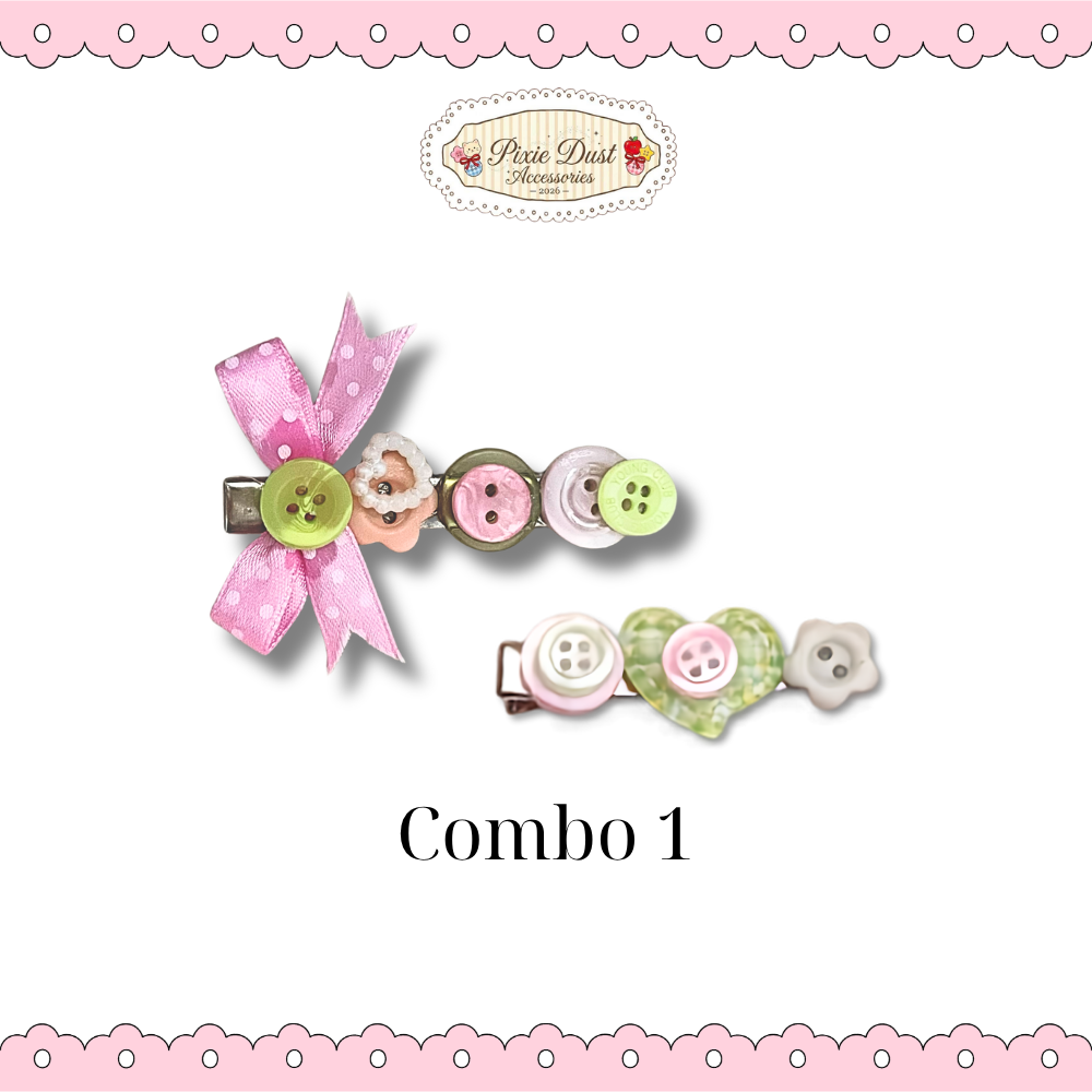 COMBO KẸP TÓC PIXIE - 01